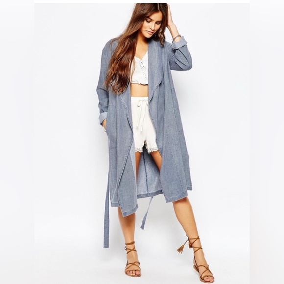 some day loving Jackets & Blazers - Chambray Coat